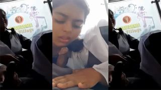 Teen Student Deep Blowjob In School Bus – Desi Nude Pics